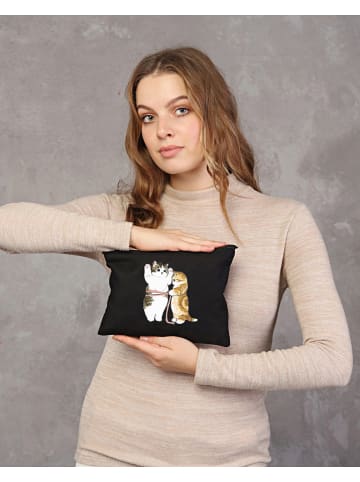 MORI Kosmetyczka w kolorze czarnym - 25 x 18 cm