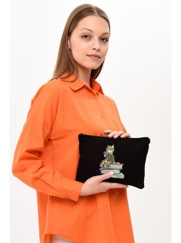 MORI Kosmetiktasche in Schwarz - (B)25 x (H)18 cm