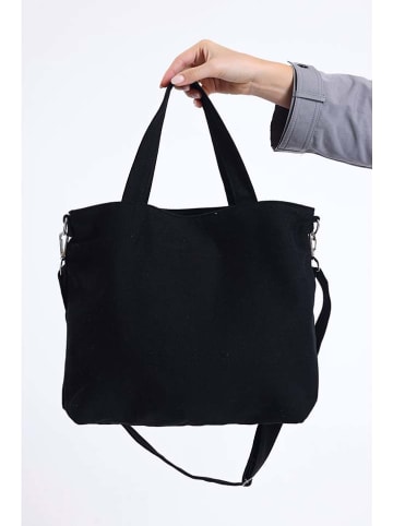 MORI Shopper bag w kolorze czarnym - 38 x 30 x 8 cm