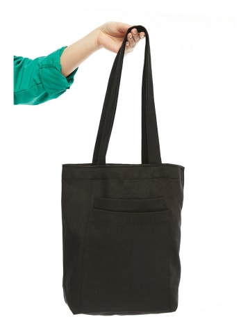 MORI Schultertasche in Schwarz - (B)33 x (H)45 x (T)10 cm