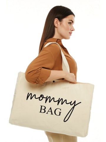 MORI Shopper bag w kolorze kremowym - 50 x 36 x 12 cm