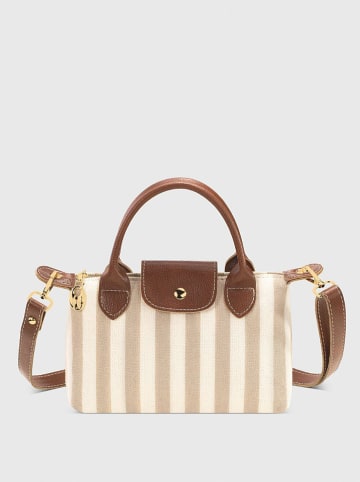 Lucky Bees Henkeltasche in Beige/ Hellbraun/ Creme - (B)24 x (H)16 cm