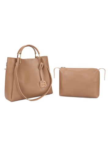 Lucky Bees Handtas beige - (B)34 x (H)33 x (D)16 cm