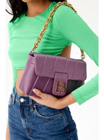 Lucky Bees Henkeltasche in Lila - (B)26 x (H)17 x (T)9 cm