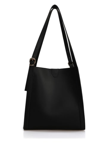 Lucky Bees Schoudertas zwart - (B)29 x (H)30 x (D)12 cm