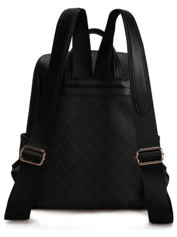 Lucky Bees Rucksack in Schwarz/ Grau - (B)30 x (H)35 x (T)13 cm