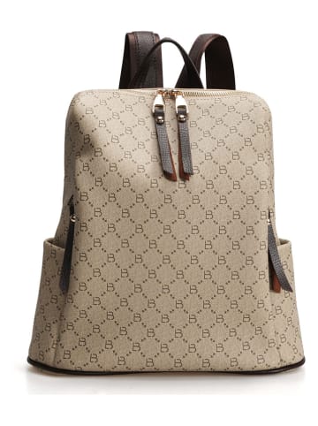 Lucky Bees Plecak w kolorze kremowo-brązowym - 30 x 35 x 13 cm