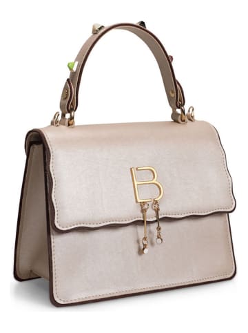 Lucky Bees Henkeltasche in Silber - (B)25 x (H)19 x (T)12 cm