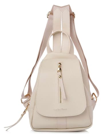 Lucky Bees Plecak w kolorze beżowym - 23 x 33 x 8 cm