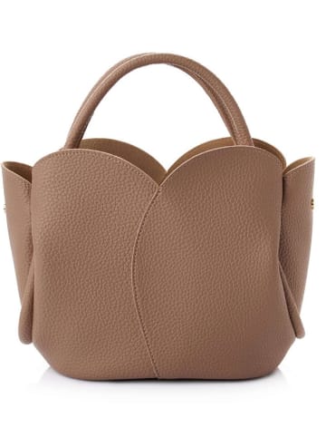 Lucky Bees Henkeltasche in Beige - (B)29 x (H)21 x (T)15 cm