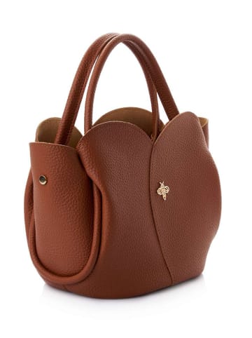 Lucky Bees Henkeltasche in Hellbraun - (B)29 x (H)21 x (T)15 cm