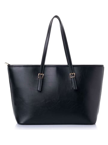 Lucky Bees Shopper zwart - (B)42 x (H)25 x (D)15 cm