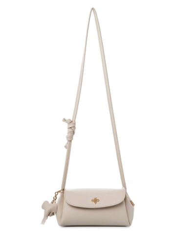 Lucky Bees Umhängetasche "Ava" in Creme - (B)22 x (H)12 x (T)11 cm
