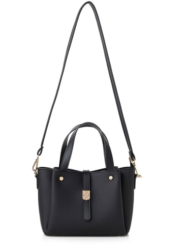 Vince Camuto Henkeltasche "Bellagio" in Schwarz - (B)25 x (H)19 x (T)11 cm