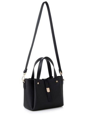 Vince Camuto Henkeltasche "Bellagio" in Schwarz - (B)25 x (H)19 x (T)11 cm