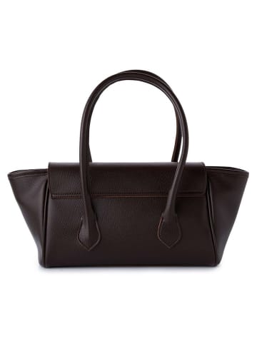 Lucky Bees Schultertasche ''Camille'' in Braun - (B)45 x (H)16 x (T)16 cm