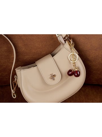 Lucky Bees Anhänger in Gold/ Rot