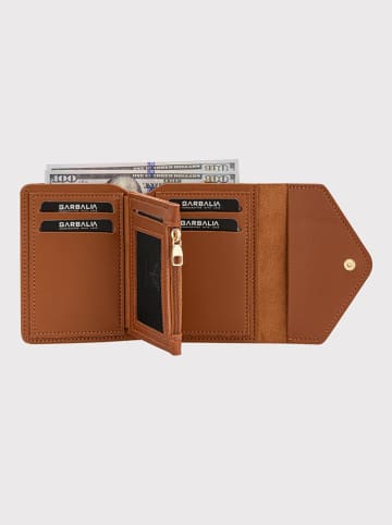 MORI Portfel w kolorze jasnobrązowym - 12 x 10 x 3 cm