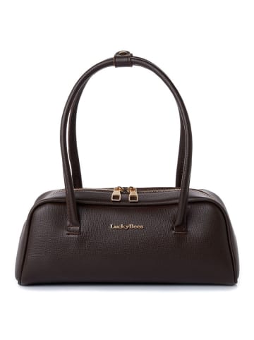 Lucky Bees Schoudertas bruin - (B)33 x (H)13 x (D)11 cm