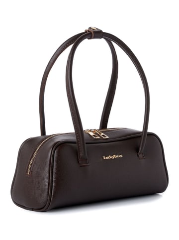 Lucky Bees Schoudertas bruin - (B)33 x (H)13 x (D)11 cm