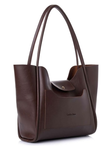 Lucky Bees Schoudertas bruin - (B)35 x (H)29 x (D)12 cm