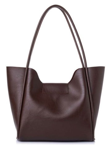 Lucky Bees Schoudertas bruin - (B)35 x (H)29 x (D)12 cm