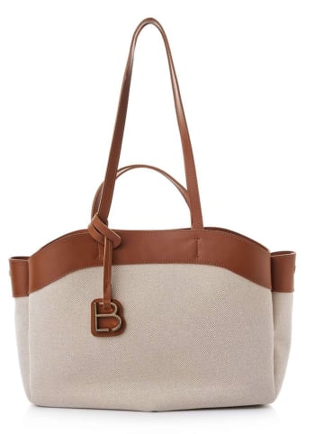 Lucky Bees Shopper in Beige/ Hellbraun - (B)42 x (H)22 x (T)19 cm