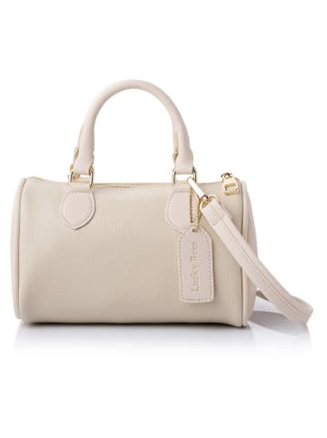 Lucky Bees Henkeltasche ''Joan'' in Creme - (B)21 x (H)13 x (T)13 cm
