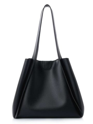 Lucky Bees Schultertasche ''Loretta'' in Schwarz - (B)34 x (H)30 x (T)15 cm