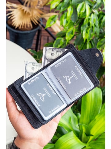 MORI Leren pasetui zwart - (B)8 x (H)11 x (D)2 cm