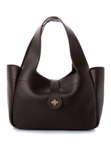 Lucky Bees Schoudertas bruin - (B)32 x (H)21 x (D)12 cm