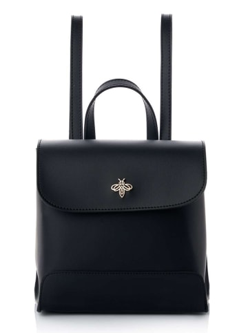 Lucky Bees Rucksack ''Marilyn'' in Schwarz - (B)21 x (H)21 x (T)11 cm