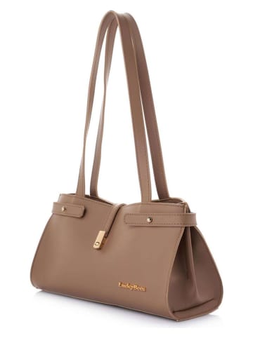 Lucky Bees Schultertasche "Maya" in Hellbraun - (B)30 x (H)15 x (T)11 cm