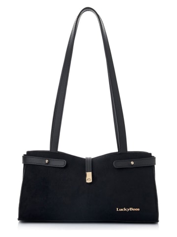 Lucky Bees Schoudertas zwart - (B)30 x (H)15 x (D)11 cm