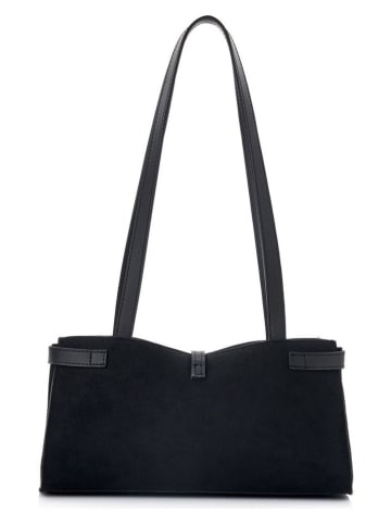 Lucky Bees Schultertasche "Maya" in Schwarz - (B)30 x (H)15 x (T)11 cm