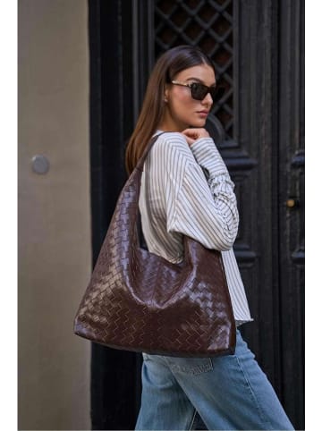 Lucky Bees Torebka w kolorze brązowym - 30 x 25 cm