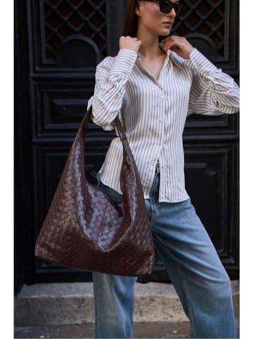 Lucky Bees Torebka w kolorze brązowym - 30 x 25 cm