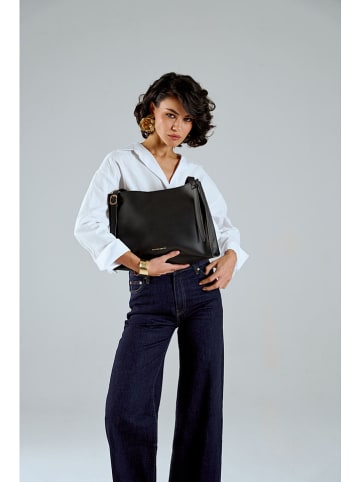 Vince Camuto Schoudertas "Palermo" zwart - (B)35 x (H)27 x (D)15 cm