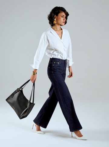 Vince Camuto Schultertasche "Palermo" in Schwarz - (B)35 x (H)27 x (T)15 cm