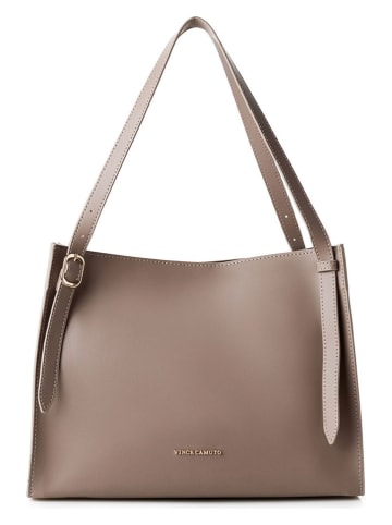 Vince Camuto Schultertasche "Palermo" in Taupe - (B)35 x (H)27 x (T)15 cm