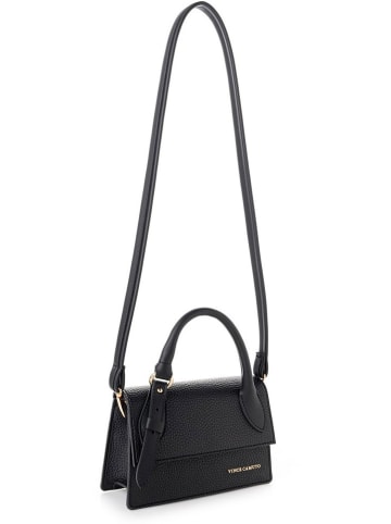 Vince Camuto Henkeltasche "Parma" in Schwarz - (B)21 x (H)14 x (T)6 cm