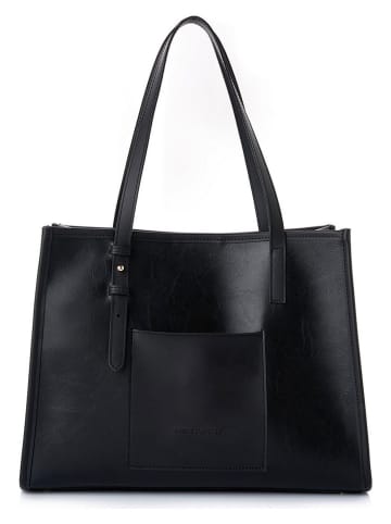 Vince Camuto Schultertasche in Schwarz - (B)36 x (H)27 x (T)12 cm
