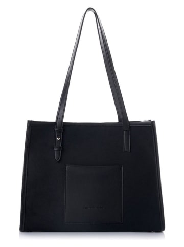 Vince Camuto Schultertasche "Piacenza" in Schwarz - (B)36 x (H)27 x (T)12 cm