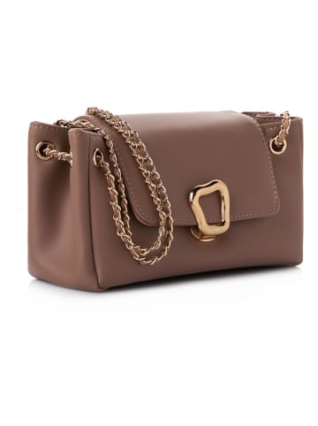 Vince Camuto Umhängetasche in Hellbraun - (B)25 x (H)14 x (T)9 cm