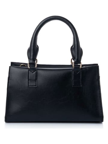 Lucky Bees Henkeltasche "Vivien" in Schwarz - (B)26 x (H)15 x (T)11 cm