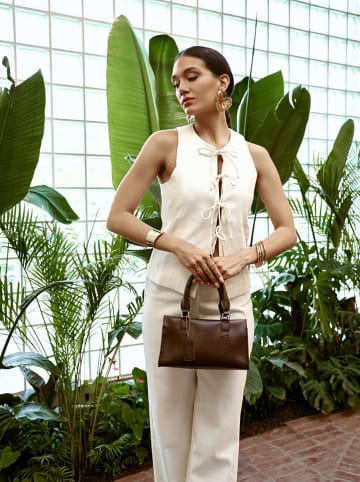 Lucky Bees Torebka "Vivien" w kolorze brązowym - 26 x 15 x 11 cm