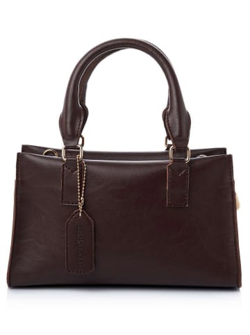 Lucky Bees Henkeltasche ''Vivien'' in Braun - (B)26 x (H)15 x (T)11 cm