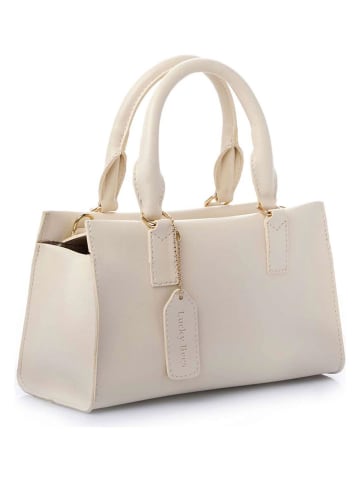 Lucky Bees Handtas "Vivien" beige - (B)26 x (H)15 x (D)11 cm