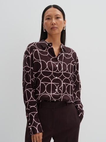 Someday Bluse in Bordeaux/ Rosa