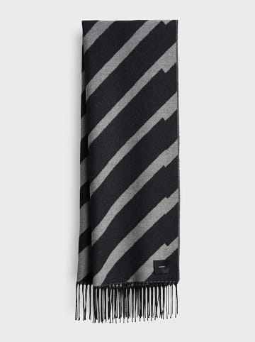 Someday Sjaal zwart/grijs